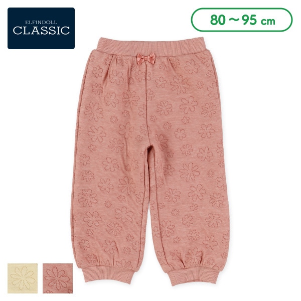 ニットキルト花柄パンツ | 西松屋オンラインストア