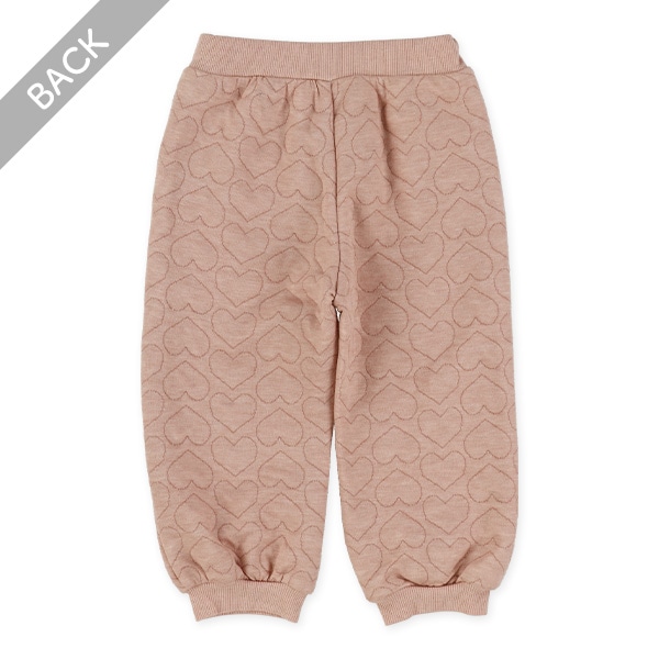 ニットキルトハート柄パンツ