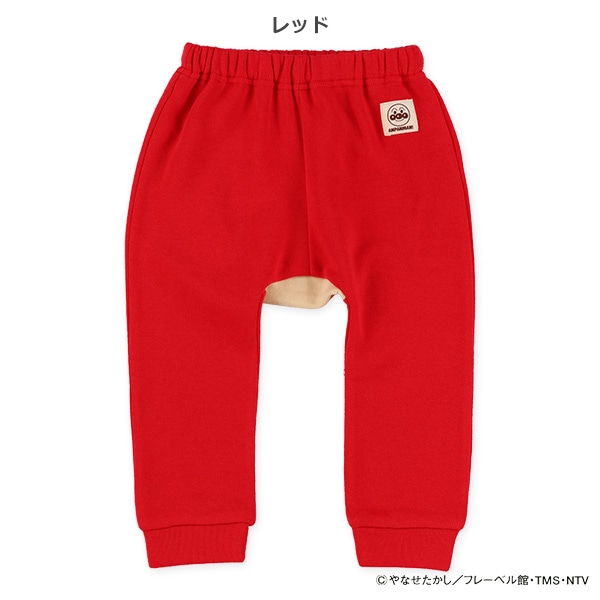 裏起毛モンキーパンツ（アンパンマン）