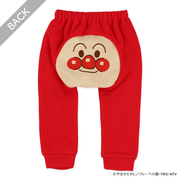 裏起毛モンキーパンツ（アンパンマン）