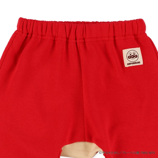 裏起毛モンキーパンツ（アンパンマン）