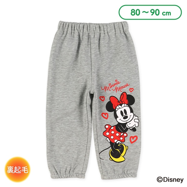 裏起毛ロングパンツ（ミニーマウス）