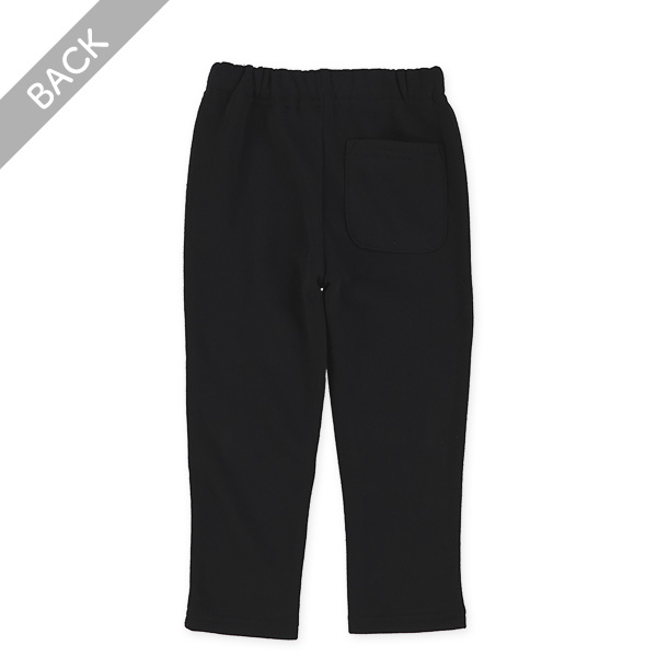 裏起毛裾ねこプリントパンツ