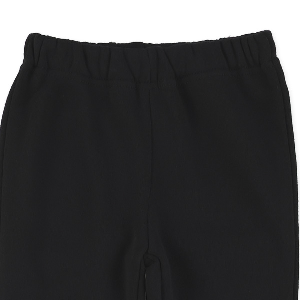 裏起毛裾ねこプリントパンツ