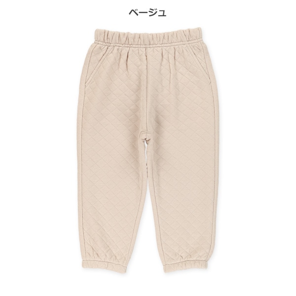 ダイヤニットキルトパンツ
