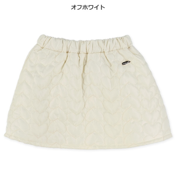 キルトハート柄スカート