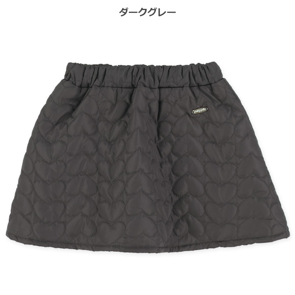 キルトハート柄スカート