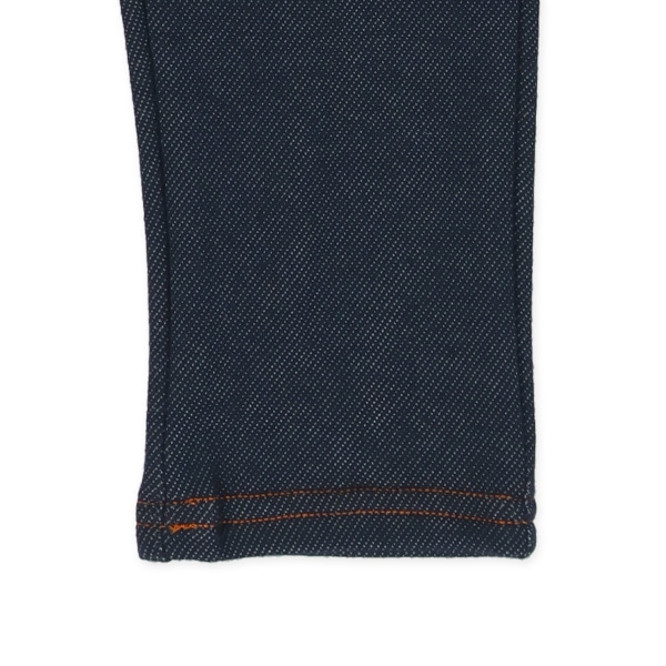 ウラぽか）デニムニットパンツ