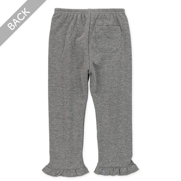 ウラぽか）裾フリルパンツ