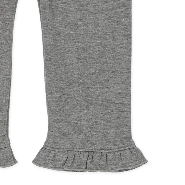 ウラぽか）裾フリルパンツ