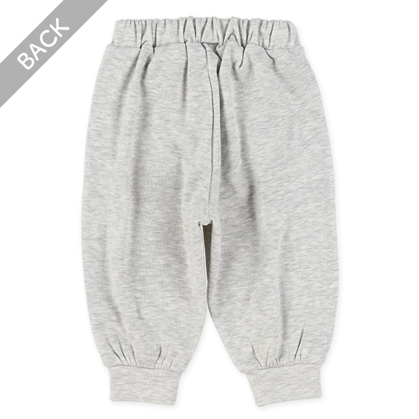 裏起毛柄ポケットサルエルロングパンツ