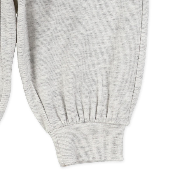 裏起毛柄ポケットサルエルロングパンツ