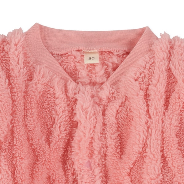 フリースケーブル長袖カバーオール