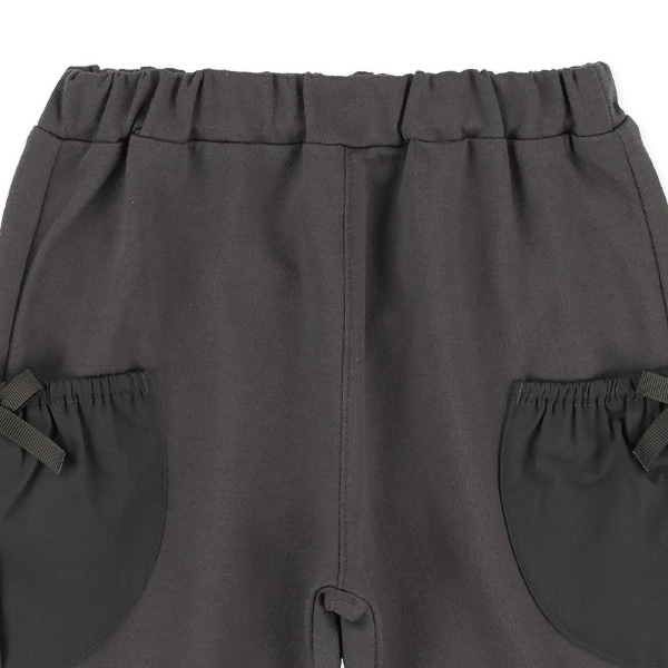 ミニ裏毛横ポケットハーフパンツ