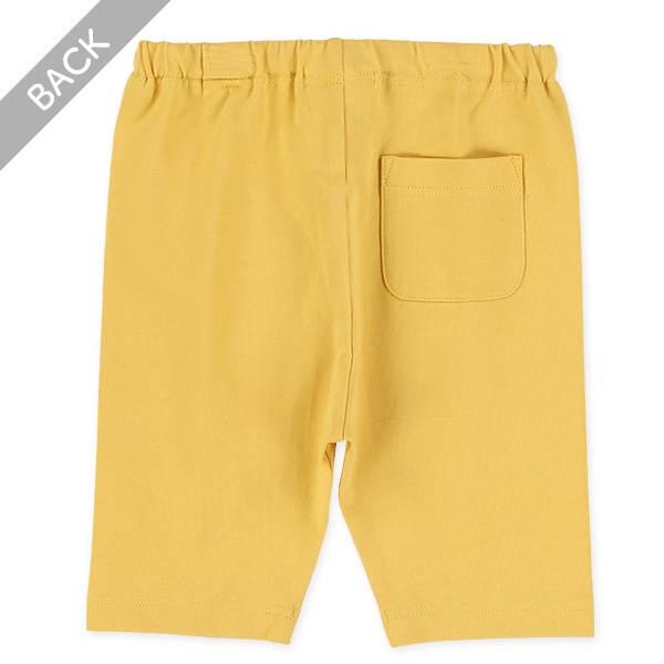 無地ひざ上丈レギンス（ブラック・ピンク・イエロー・ブルー）