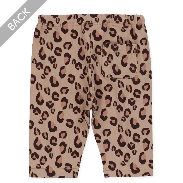 5分丈ヒョウ柄レギンス