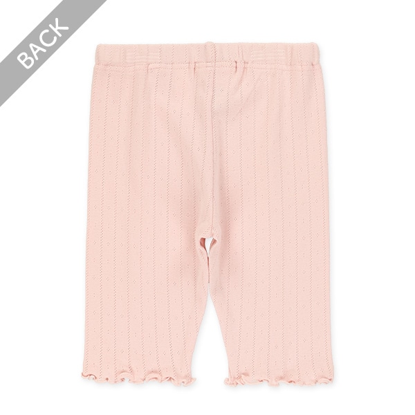 5分丈パターンメッシュレギンスパンツ