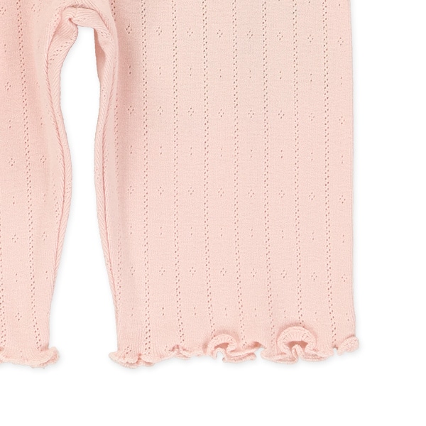 5分丈パターンメッシュレギンスパンツ