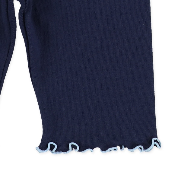 5分丈裾メローレギンス