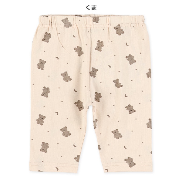 5分丈いぬ・くま・うさぎレギンス