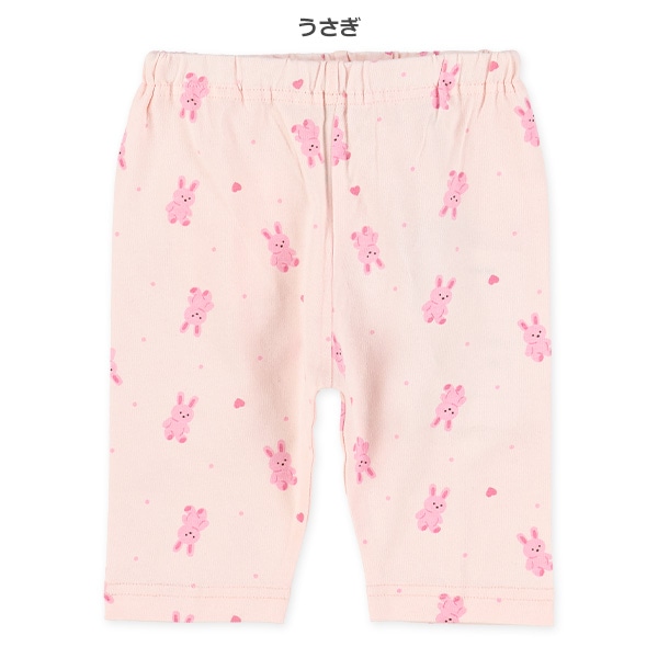 5分丈いぬ・くま・うさぎレギンス