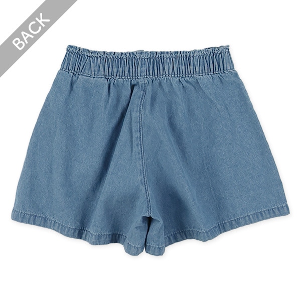 デニムキュロットパンツ