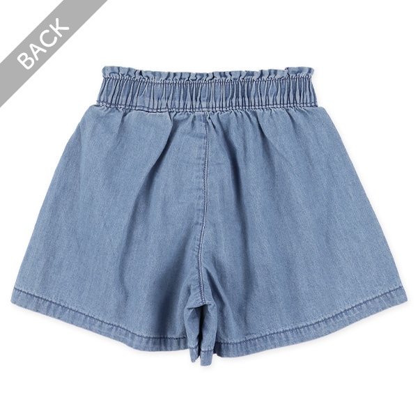 デニムキュロットパンツ