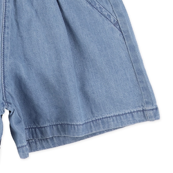 デニムキュロットパンツ