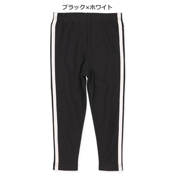 9分丈スムース2ラインレギンス