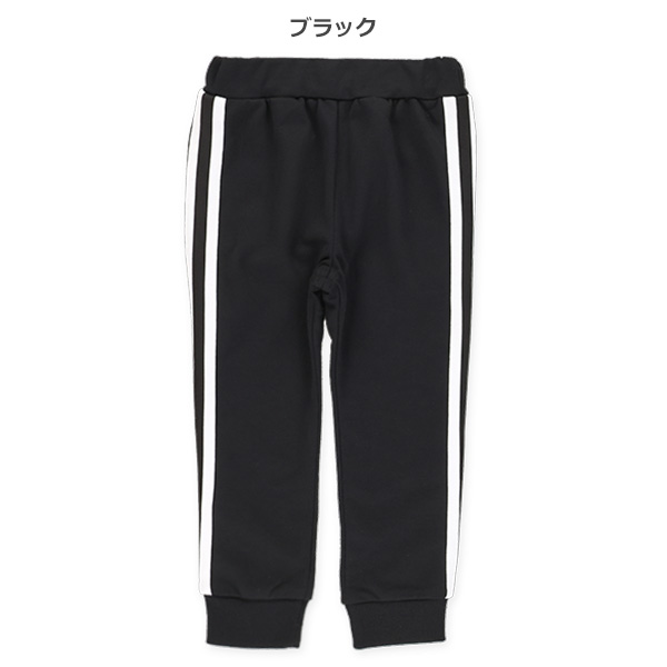 ミニ裏毛2ライン後ろポケットパンツ