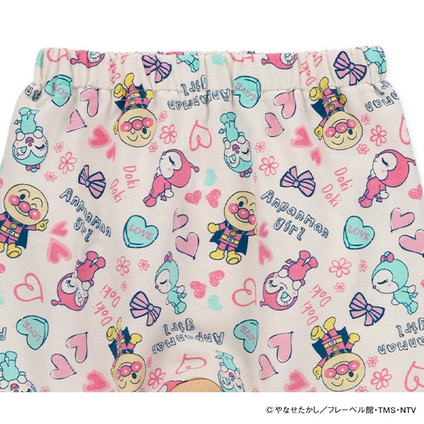 ミニ裏毛モンキーパンツ（アンパンマン）