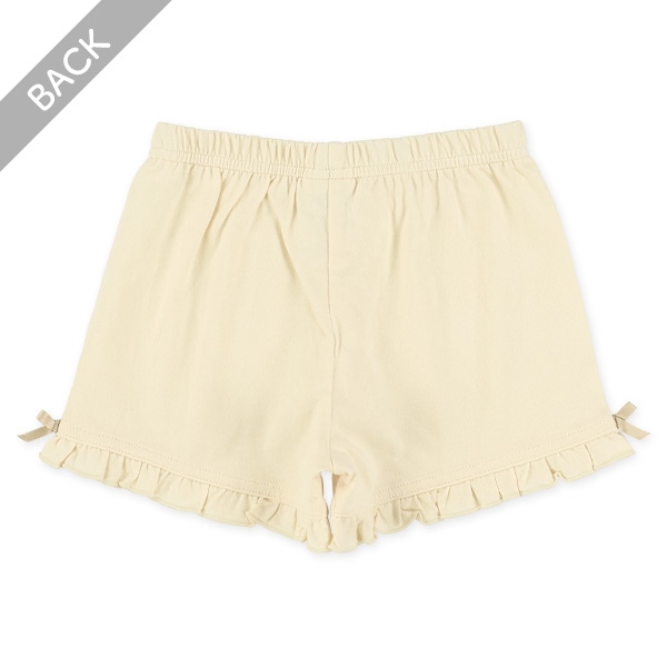 無地フリルショートパンツ