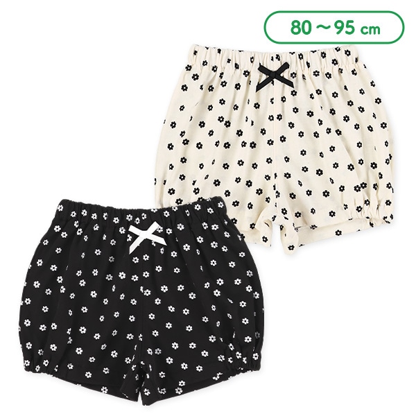 小花エアー天竺ショートパンツ