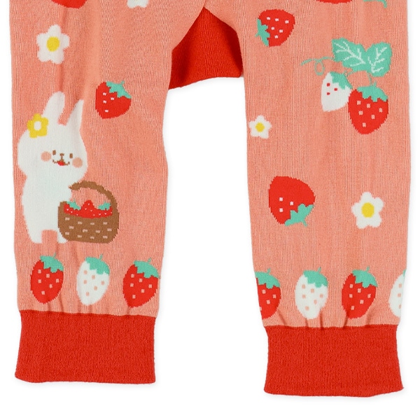 丸編みいぬ・うさぎサルエルレギンス