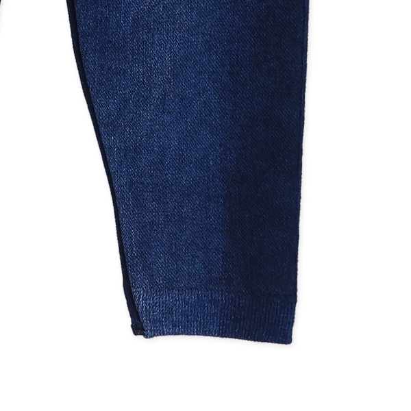 裏パイルデニム風パンツ