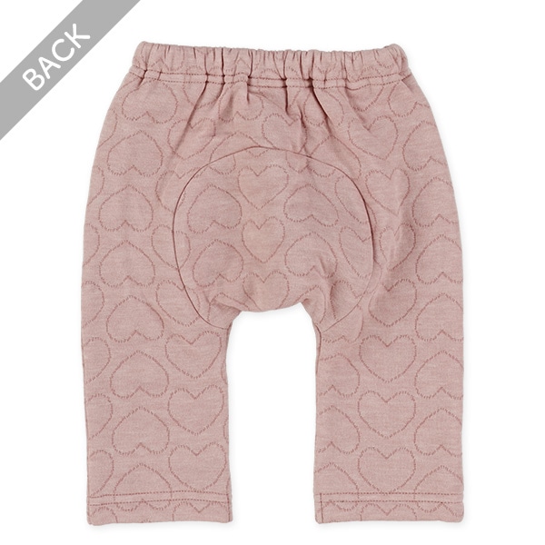 キルトハート柄モンキーパンツ