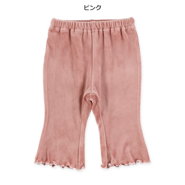 ベロアフレアパンツ