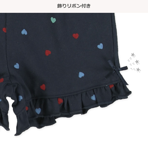 ハート総柄パンツ