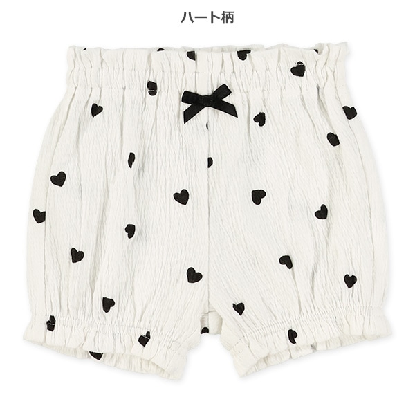 シャーリング総柄パンツ