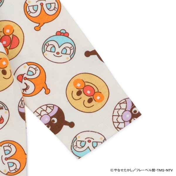 スムース長袖カバーオール（アンパンマン）