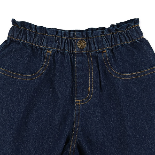 新品クレッシェントMサイズ デニムツイルキュロットパンツ 新品クレッシェントMサイズ デニムツイルキュロットパンツ 新品