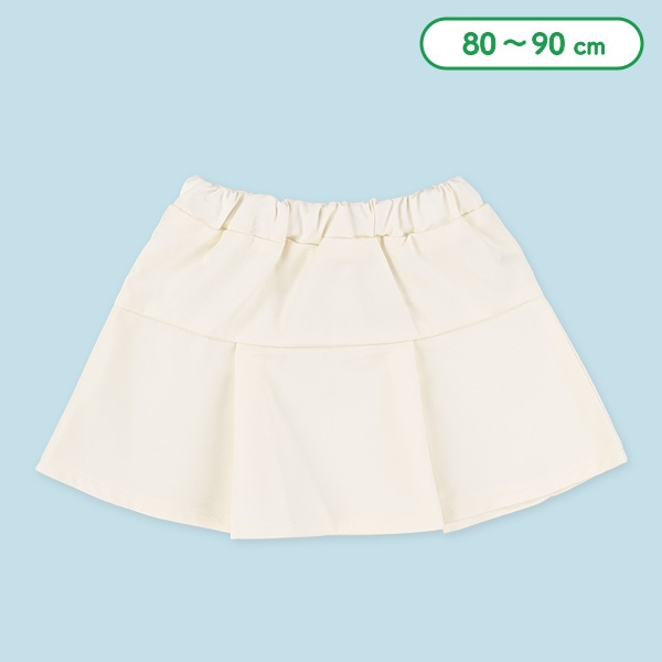 無地タックツイルスカート