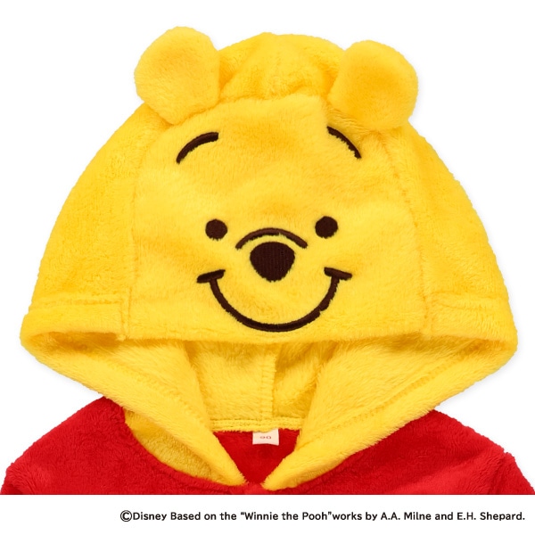 フリースなりきり長袖カバーオール（くまのプーさん）