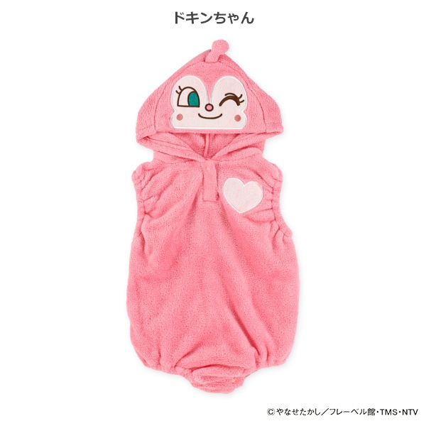 フリース着ぐるみだるまロンパース（ドキンちゃん・コキンちゃん）