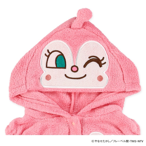 フリース着ぐるみだるまロンパース（ドキンちゃん・コキンちゃん）