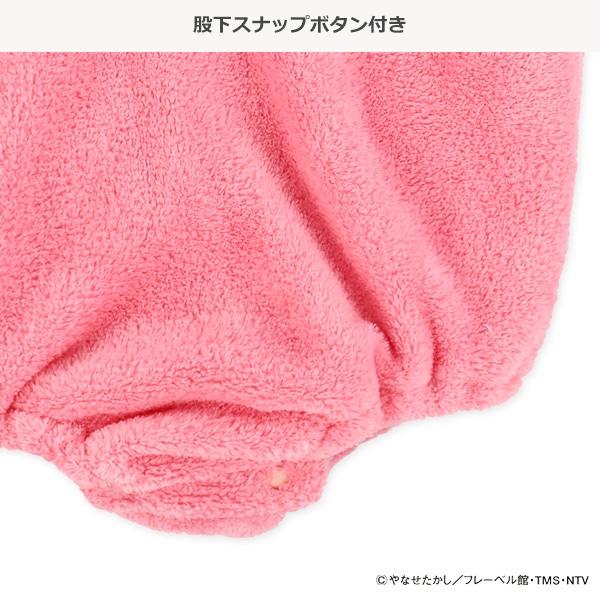 フリース着ぐるみだるまロンパース（ドキンちゃん・コキンちゃん）