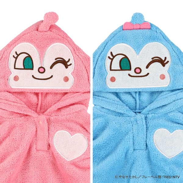 フリース着ぐるみだるまロンパース（ドキンちゃん・コキンちゃん）