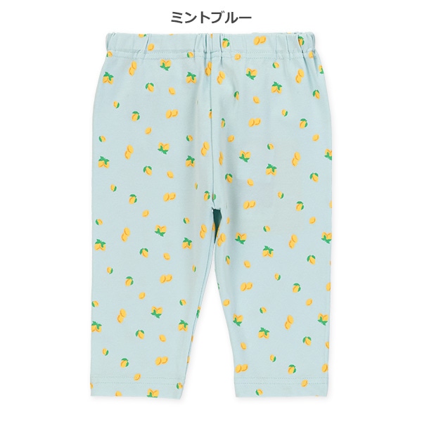 7分丈フルーツ柄レギンス