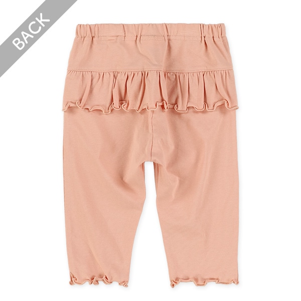 7分丈後ろフリルレギンス