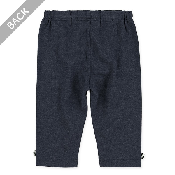 7分丈裾リボンレギンス